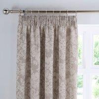 Sofia Floral Pencil Pleat Curtains