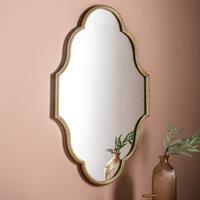 Hurstbourne Gold Wall Mirror