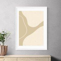 East End Prints Neutral Shapes III Print by Alisa Galitsyna