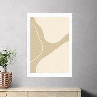 East End Prints Neutral Shapes III Print by Alisa Galitsyna