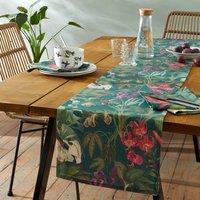 Botanical Bird Table Runner