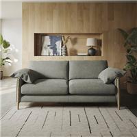Hector Tonal Plush Chenille 4 Seater Sofa