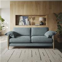 Hector Tonal Plush Chenille 4 Seater Sofa