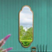 Duplici Oval Indoor Outdoor Full Length Wall Mirror