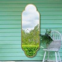 Duplici Oval Indoor Outdoor Full Length Wall Mirror