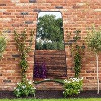 Coartans Abstract Pond Indoor Outdoor Full Length Wall Mirror