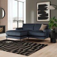 Lawson Matte Plush Velvet Corner Chaise Sofa