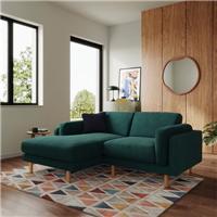 Newton Luxe Chenille Corner Chaise Sofa