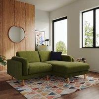 Newton Luxe Chenille Corner Chaise Sofa