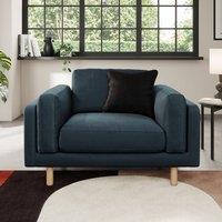 Newton Matte Plush Velvet Snuggle Chair