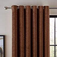 Cashton Chenille Heavyweight Eyelet Curtains
