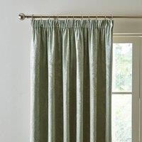 Zahra Chenille Jacquard Pencil Pleat Curtains