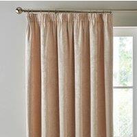 Zahra Chenille Jacquard Pencil Pleat Curtains
