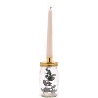 Love Story Mason Jar Candle Holder