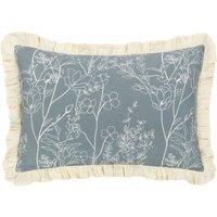 Mae Ruffle Rectangular Cushion