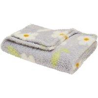 Floral Meadow Throw Blanket, 100cm x 150cm