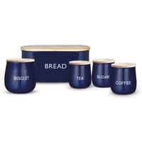 TOWER 5 Piece Round Canister Set