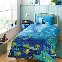 Snappy Shark Reversible Duvet Cover and Pillowcase Set