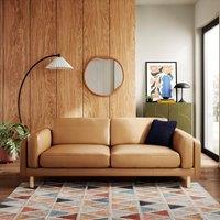 Newton Vintage Leather 4 Seater Sofa