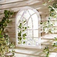 Arched Window Indoor Outdoor Wall Mirror