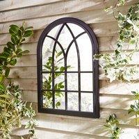 Arched Window Indoor Outdoor Wall Mirror