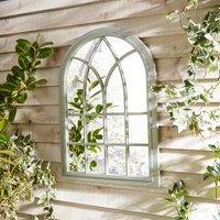 Arched Window Indoor Outdoor Wall Mirror