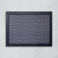 Striped Navy Rectanglular Laptray