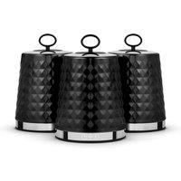 TOWER Solitaire Set of 3 Canisters