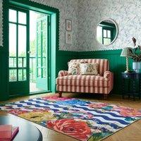 Sophie Robinson Sunshine Flowers Washable Rug