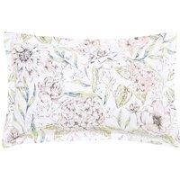 Holly Willoughby Floral Sketch 100% Cotton Oxford Pillowcase