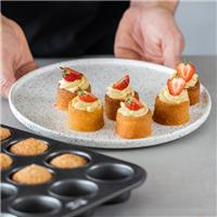 Carbon Steel Non-Stick Hollow Mini Muffin Tray