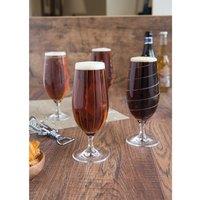 MIKASA Cheers Set of 4 Stemed Beer Glasses