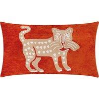 Dynasty Leopard Rectangular Cushion