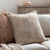 Kallu Faux Fur Reversible Square Cushion