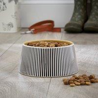 Striped Pet Bowl