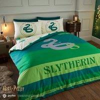 Harry Potter Slytherin Reversible Duvet Cover and Pillowcase Set