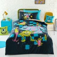 Disney Monsters, Inc. Reversible Duvet Cover and Pillowcase Set