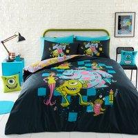 Disney Monsters, Inc. Reversible Duvet Cover and Pillowcase Set