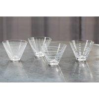 Mikasa Cheers Set of 4 Stemless Martini