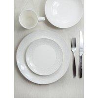 Maxwell & Williams Harlequin 16 Piece Grey Porcelain Dinner Set