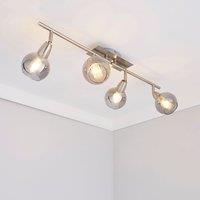 Tia 4 Light Semi Flush Spotlight Bar