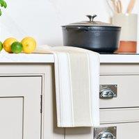 Dexam Set of 2 Love Colour Striped Tea Towels