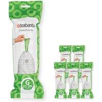 Brabantia Pack of 120 23-30L PerfectFit Code G Bin Bags