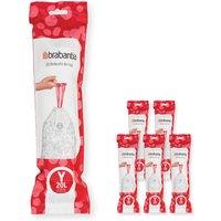 Brabantia Pack of 120 20L Perfect Fit Code Y Bin Bags