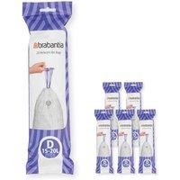 Brabantia Pack of 120 15-20L PerfectFit Code D Bin Bags