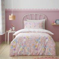 Disney Minnie Mouse & Daisy Duck 100% Cotton Duvet Cover and Pillowcase Set