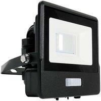 V-TAC 10W LED Floodlight Outdoor PIR Sensor Wall Light