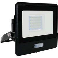 V-TAC 20W LED Floodlight Outdoor PIR Sensor Wall Light