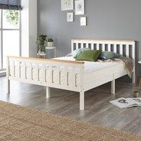 Atlantic Dual Toned Wooden Bed Frame