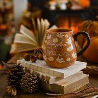 Country Living Large Ceramic Pumpkin Spice Mug